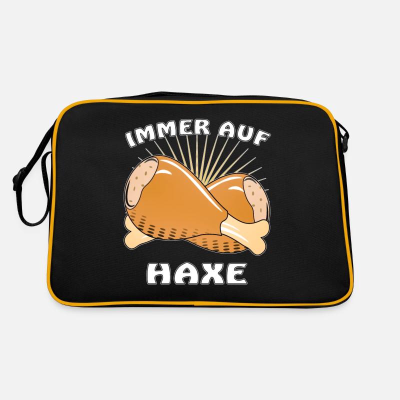 IMMER AUF HAXE Retro Tasche