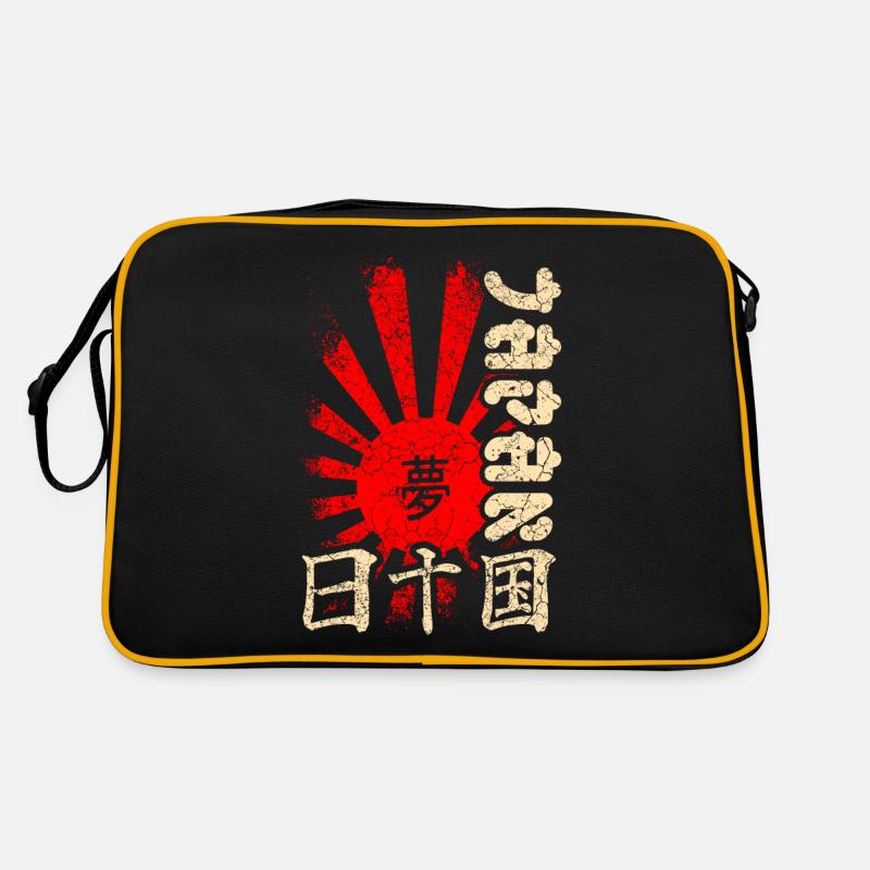Japan - Retro Bag - black/gold