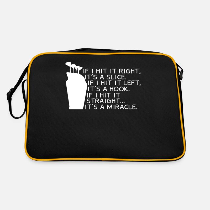 Lustiges Golf Sprüche Geschenk Golfen Golfer Retro Tasche