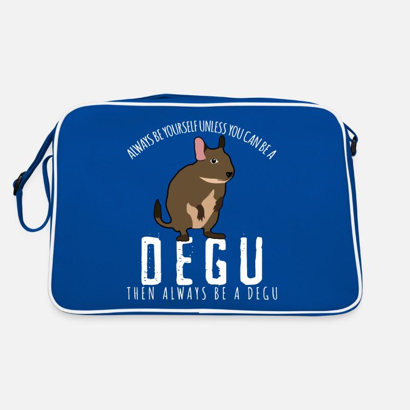 Degu drôle de dégus disant - Soyez vous-même Sac Retro