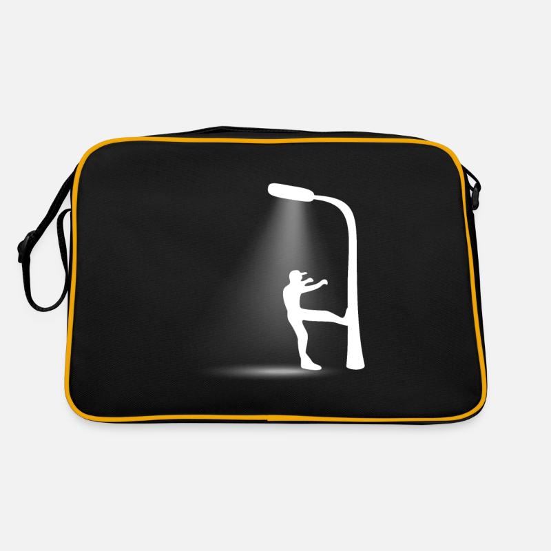 Lantern Leaving 90s Village Children Retro Gift Retro Bag