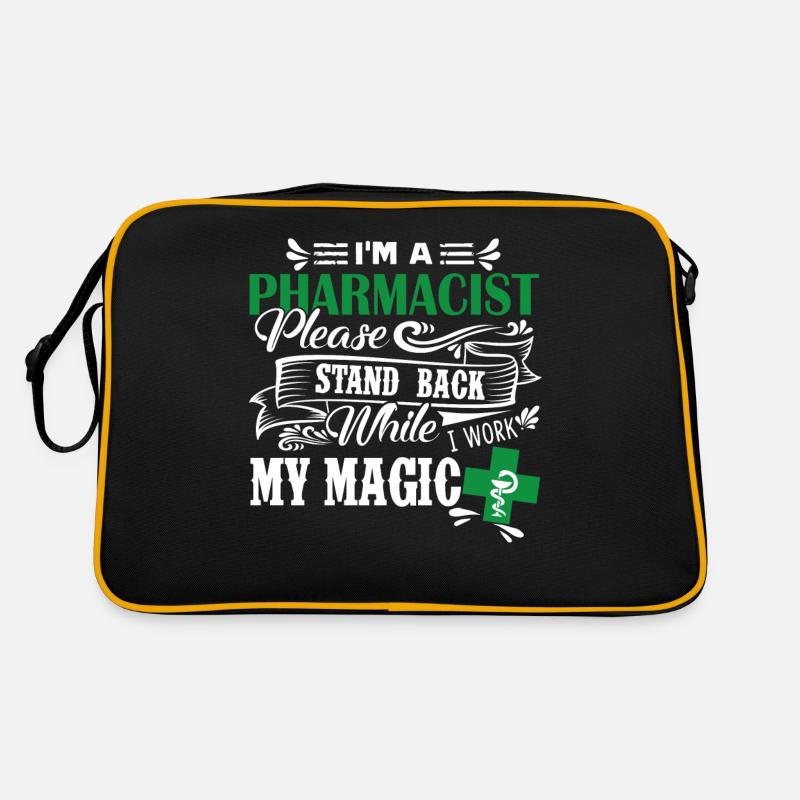 Apotheker Ich bin ein Apotheker Retro Tasche