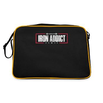 Fitness - Sac Retro - noir/or - Dos