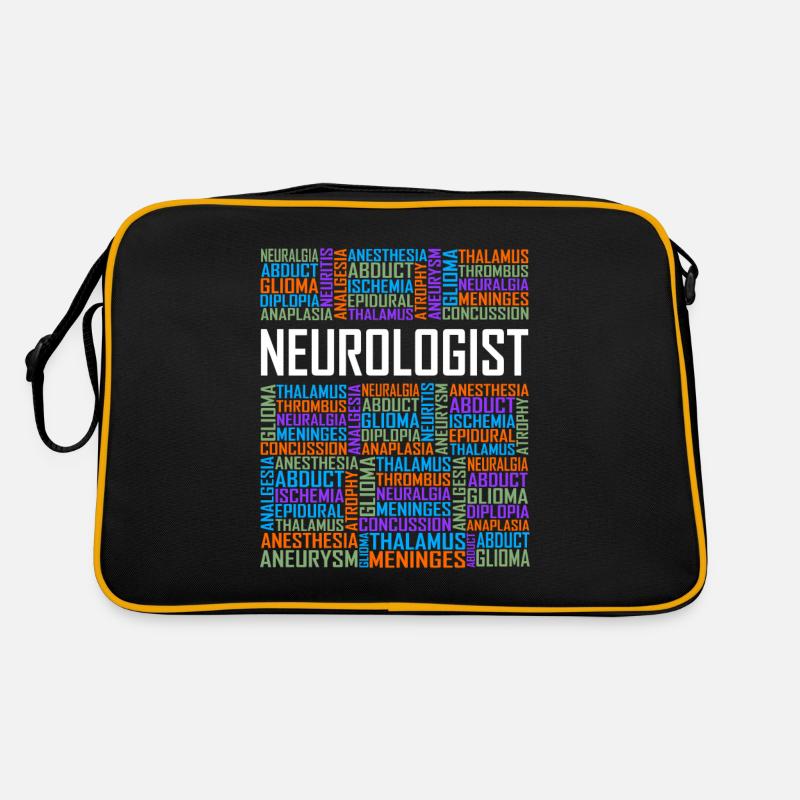 Neurologist - Words Retro Bag