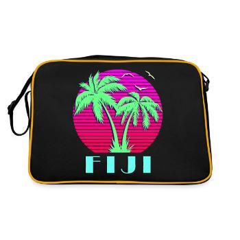 Fiji - Retro Bag - black/gold - Back