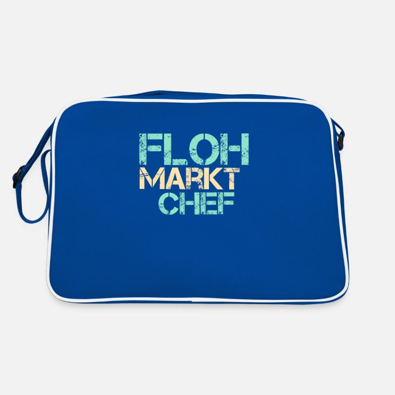 Flohmarkt Chef Markt Tag Geschenk Händler Trödelma Retro Tasche