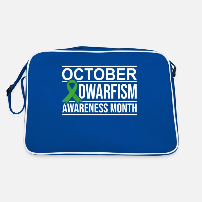 Ruban vert, conscience de petite taille Sac Retro