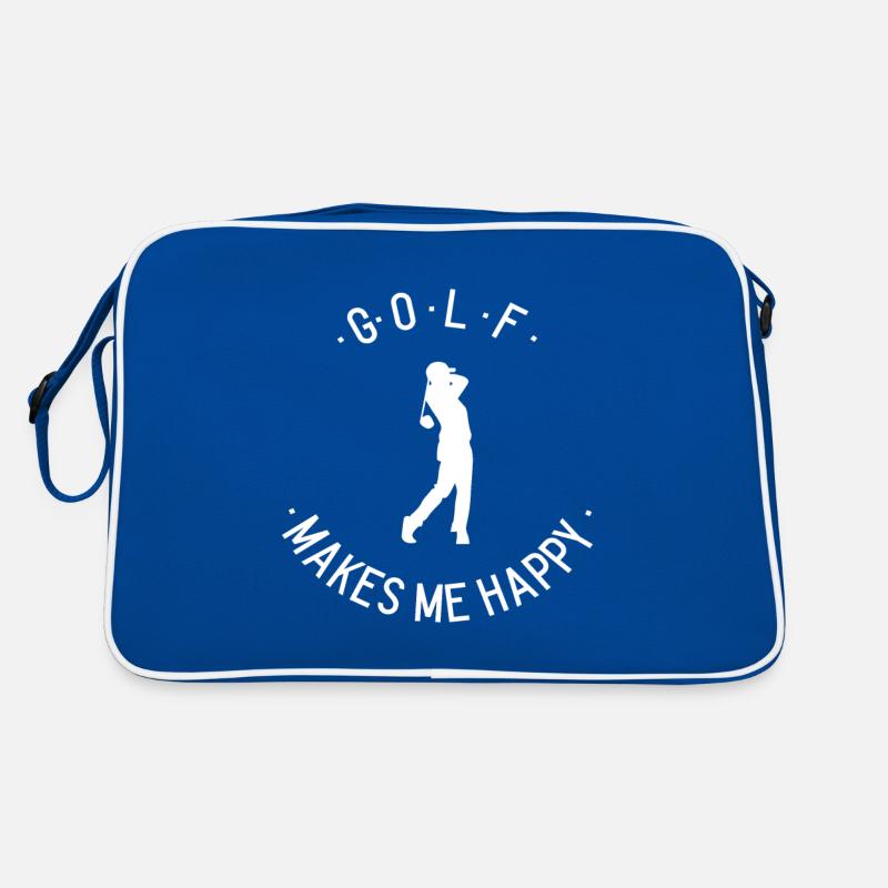 Golf Golfer Sprüche Geschenk Golfplatz Golfschwung Retro Tasche