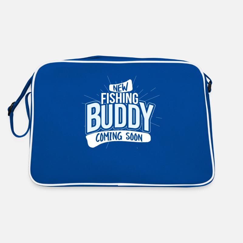 Nouveau père enceinte enceinte de copain de pêche Sac Retro