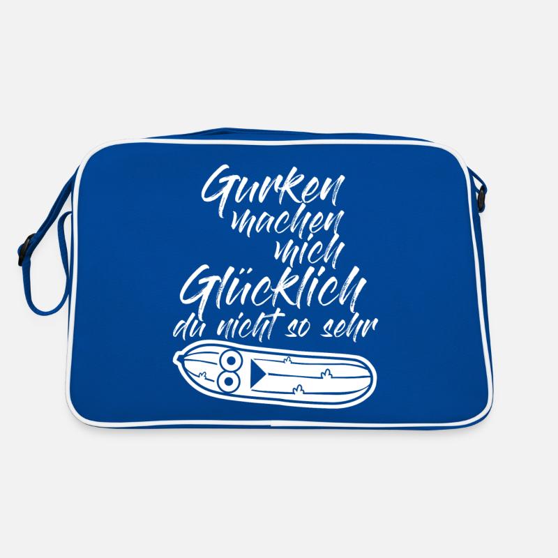 Cucumber - funny cucumber saying Retro Bag