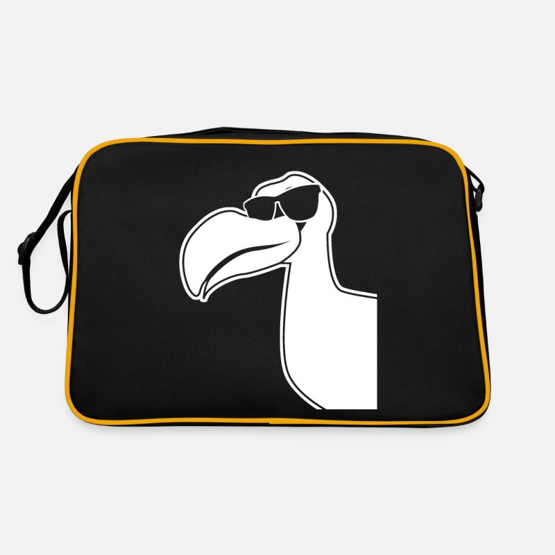 Dodos - Dodo mit Sonnenbrille Retro Tasche