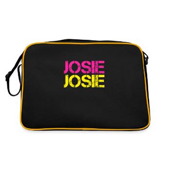 Josie Josephine - Retro Bag - black/gold - Back
