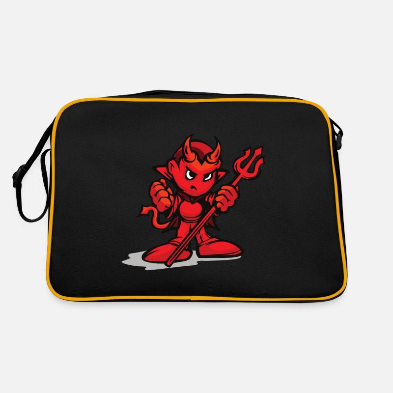 The Little Red Devil Retro Bag