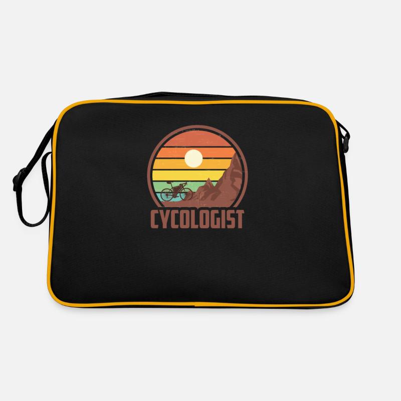 Cycologist Evolution, cadeau de vélo VTT amusant Sac Retro