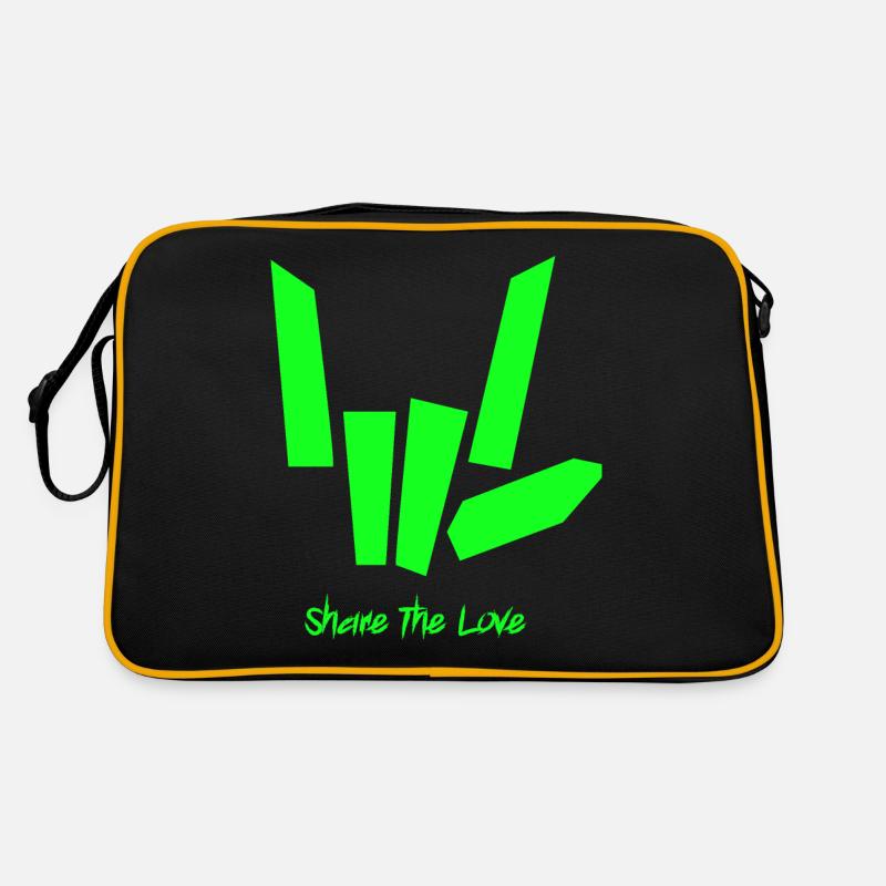Partager l'amour Sac Retro