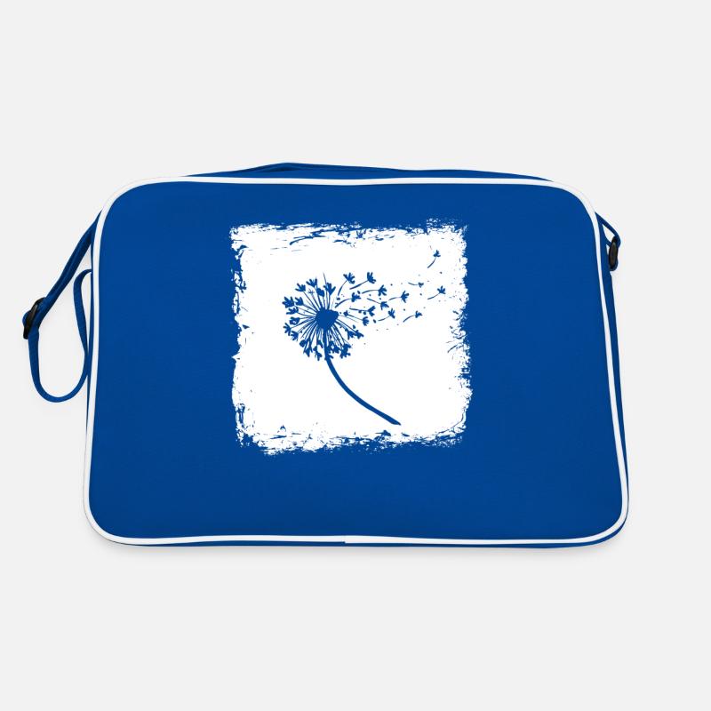 A Nice Blowball Dandelion Make A Wish Retro Bag