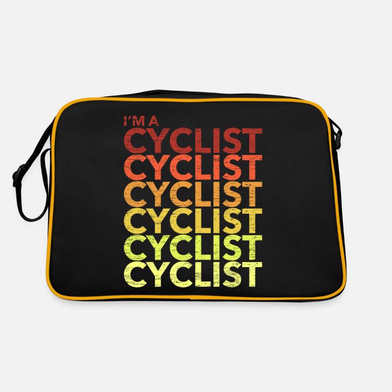 I'm A Cyclist I'm A Cyclist Retro Tasche