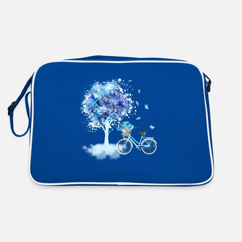 Fleurs Fleurs Dames Vélo Vélo Dames Sac Retro