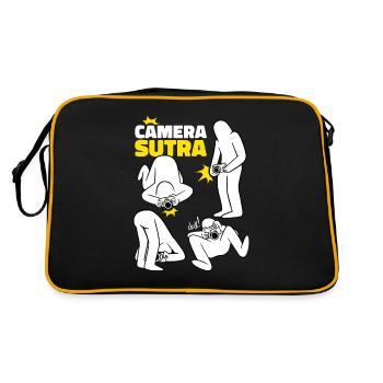 Camera Surtra CamerasUtra Photographer Gift - Retro Bag - black/gold - Back