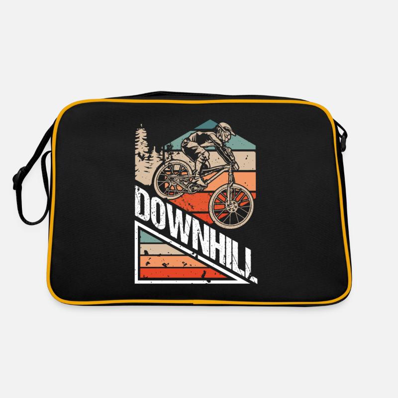 Downhill Downhill Bicycle - Retro Bag - black/gold