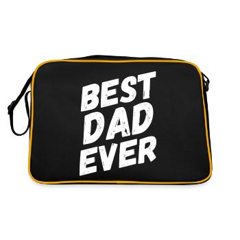 Best Dad Ever Best Dad Ever - Sac Retro - noir/or - Dos