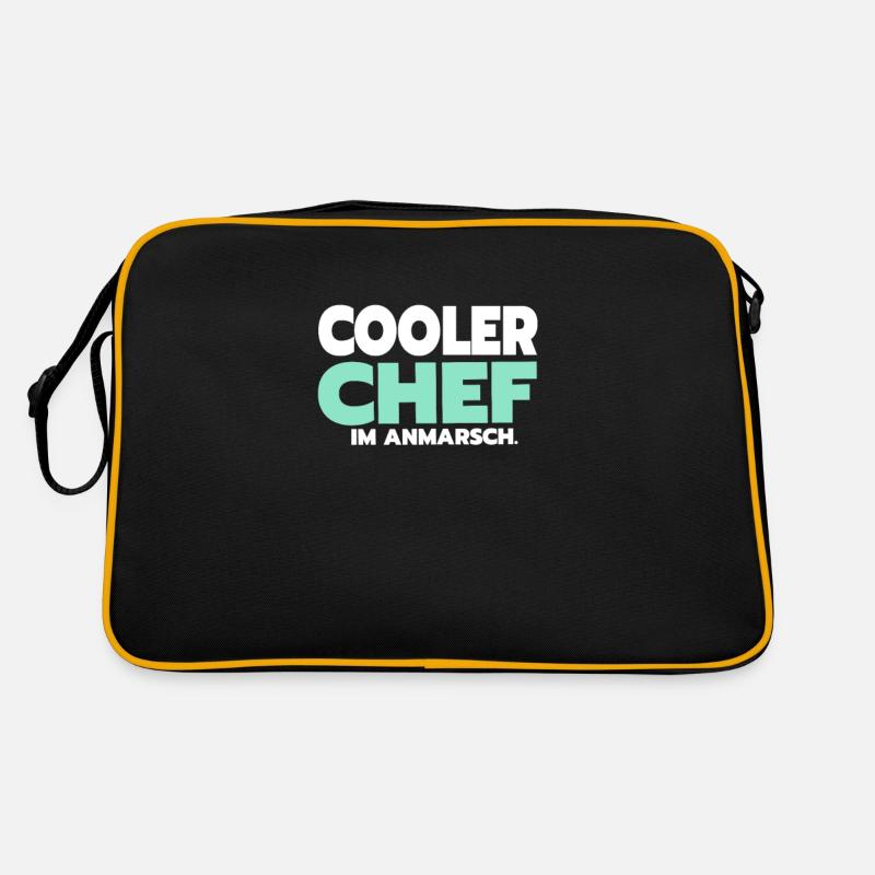 Funny Chef Sayings Cooler Cheffe Retro Bag