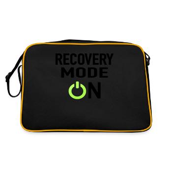Recovery Mode On - Sac Retro - noir/or - Dos