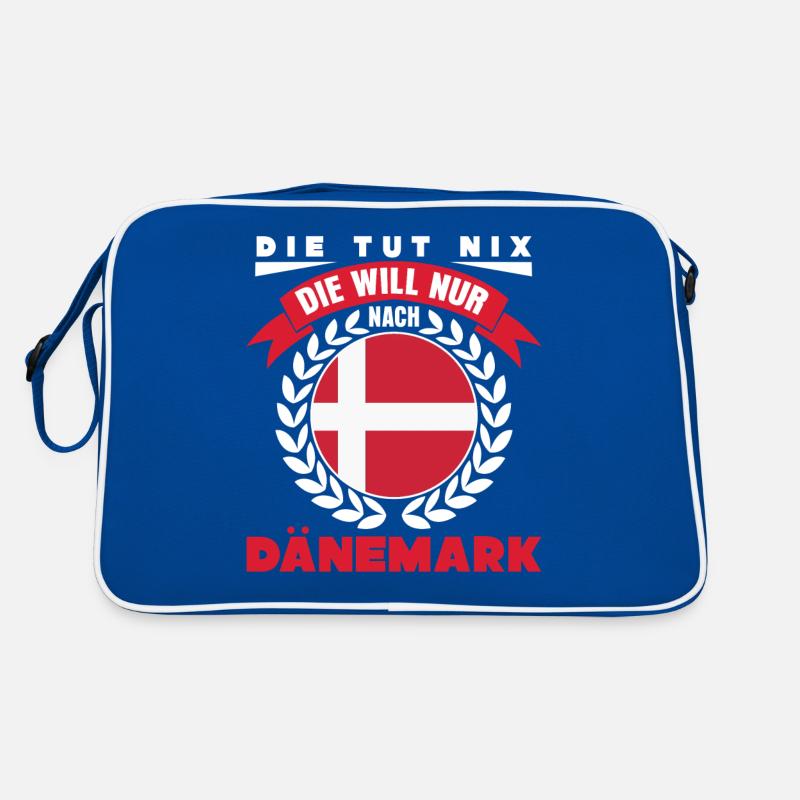 Danemark Vacances - Denmark Rengain Sac Retro