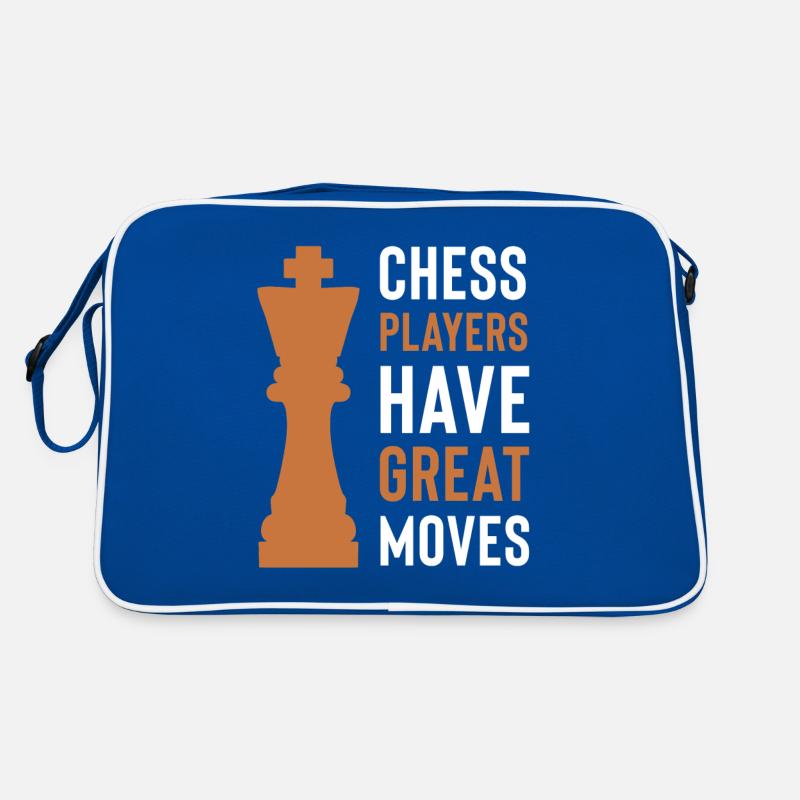 Jeu Échecs joueurs Sac Retro