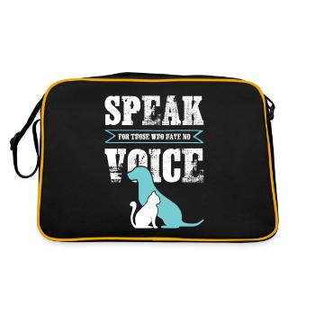 chien chat protection des animaux - Sac Retro - noir/or - Dos