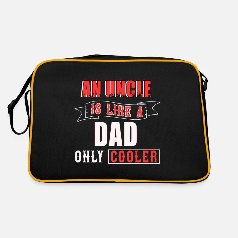Uncle, Niece Nephew Father Dad Retro Bag