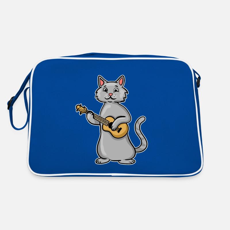 Chat d’Ukulele Sac Retro