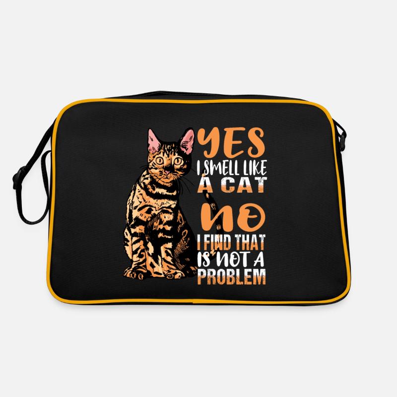 Chat Chats Les félins sentent l’odeur Sac Retro