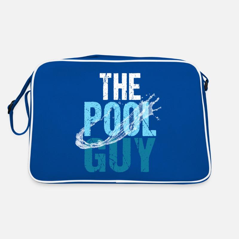Pool pool boy swimming Retro Bag