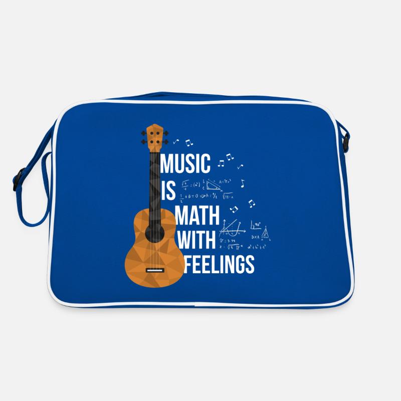 Musician Student Mathematics Lessons Learning Retro Bag