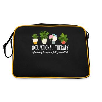 Occupational Therapy - Retro Bag - black/gold - Back