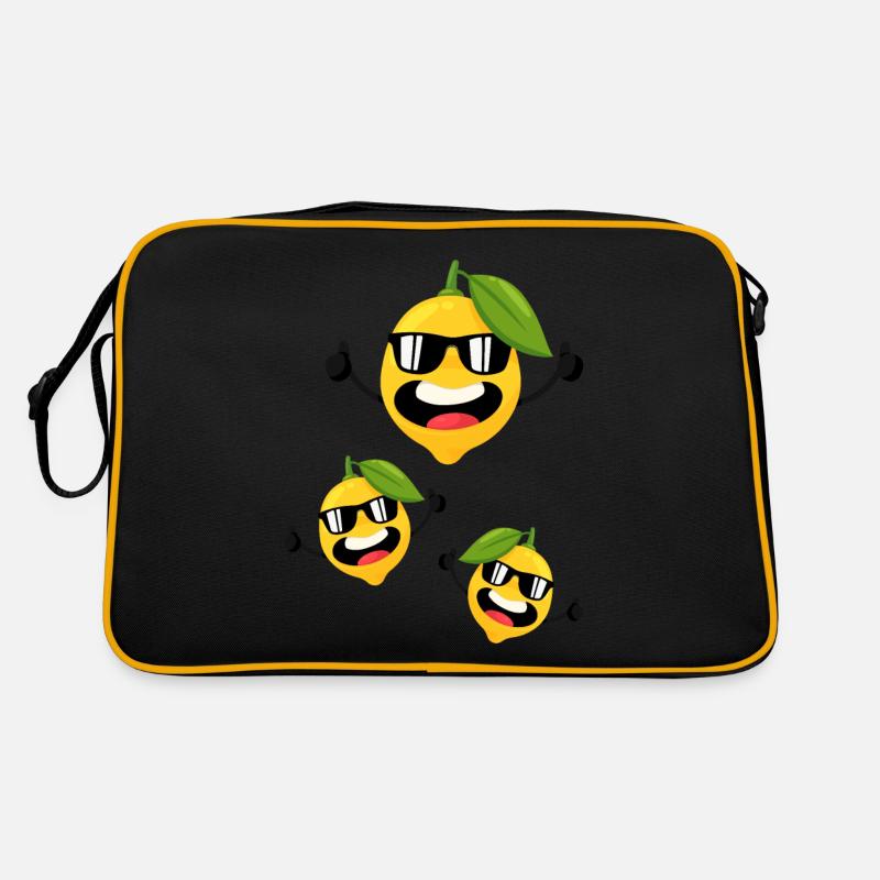 Citron citron Citron Drôle de citron Citron Citron Sac Retro