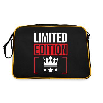 Limited Edition - Retro Bag - black/gold - Back