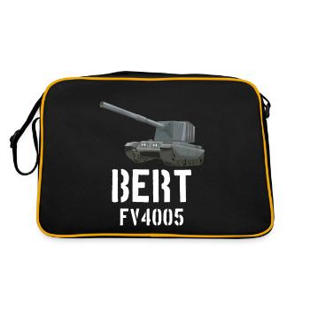 FV4005 BERT Panzer Chars de chasse Jeu De Jeu - Sac Retro - noir/or - Dos