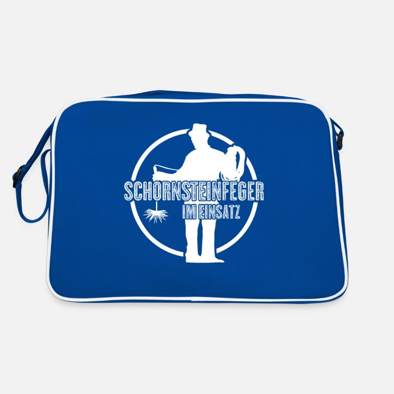 Schornsteinfeger Figur Spruch Im Einsatz Retro Tasche