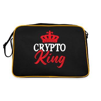 bitcoin crypto könig - Sac Retro - noir/or - Dos