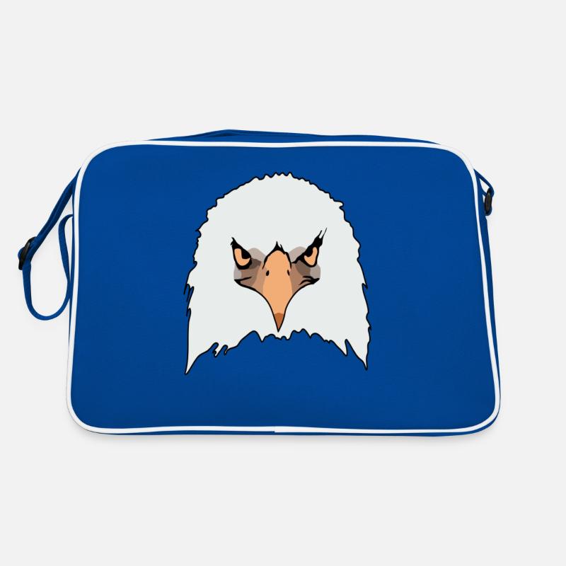 Eagle eagle motif eagle imprint bald eagle Retro Bag