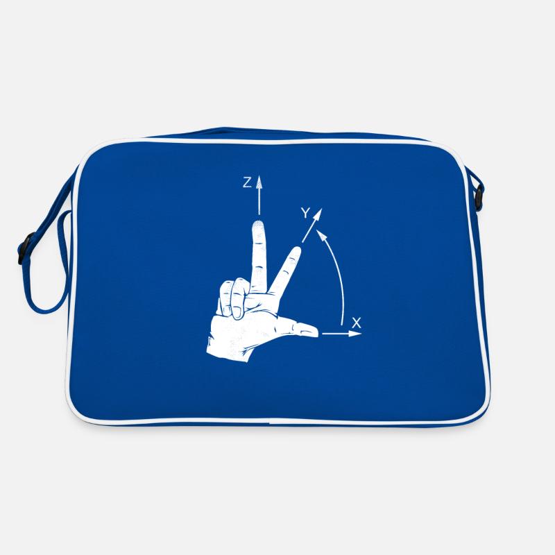 Coordinate system CNC programmer Retro Bag