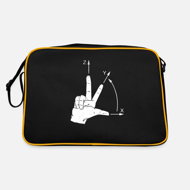 Coordinate system CNC programmer Retro Bag