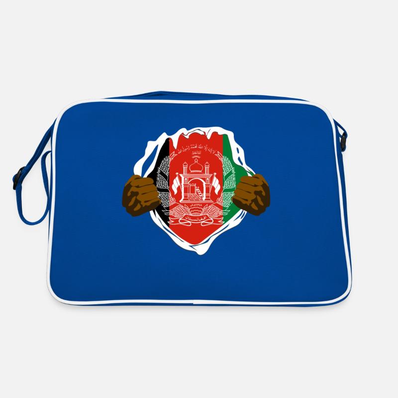 Afghanistan Flag Afghan Afghan Retro Bag