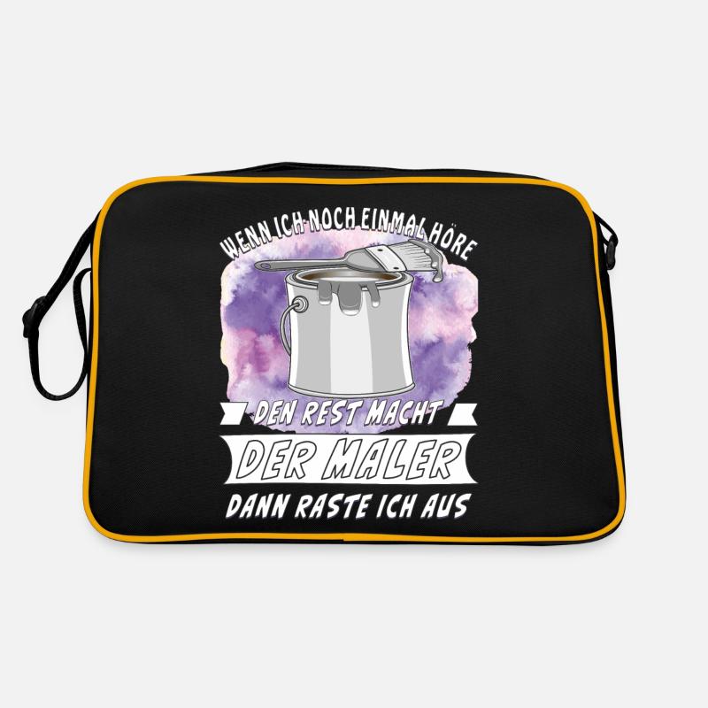 FARBDOSE MALER MACHT DEN REST Retro Tasche
