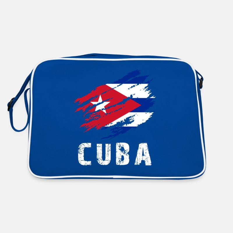 La Havane Cuba Drapeau Cuba Sac Retro