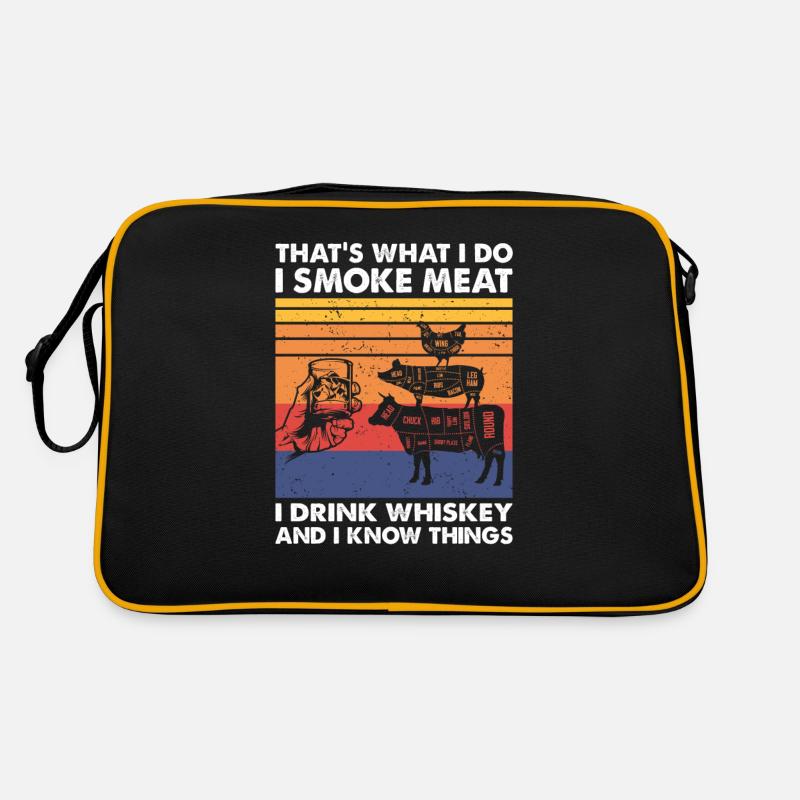 C’est quoi, le whisky de B BBQ Meat Smoker Drinker Sac Retro