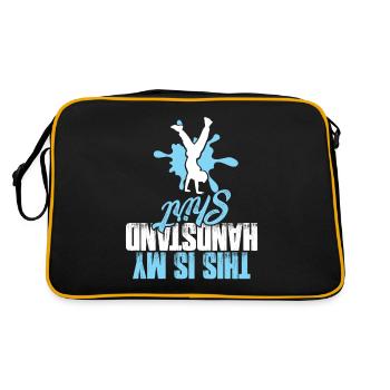 handstand cheerleading - Sac Retro - noir/or - Dos
