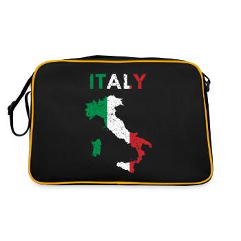 Championnat d’Italie Italy Football 2021 - Sac Retro - noir/or - Dos